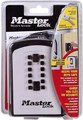 Master Lock Mini coffre à combinaison par boutons
