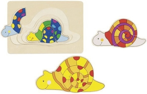 Goki Puzzle escargot