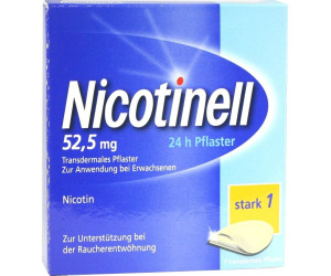 Nicotinell 52,5 mg 24 Stunden Pflaster Transdermal (7 Stk.) ab 15,17 €