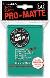 Ultra Pro Sleeves Pro-Matte (50) (aqua)