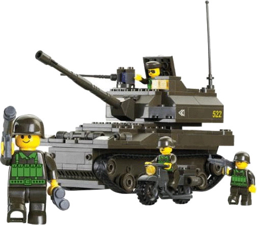 Sluban Tank (M38-B9800)