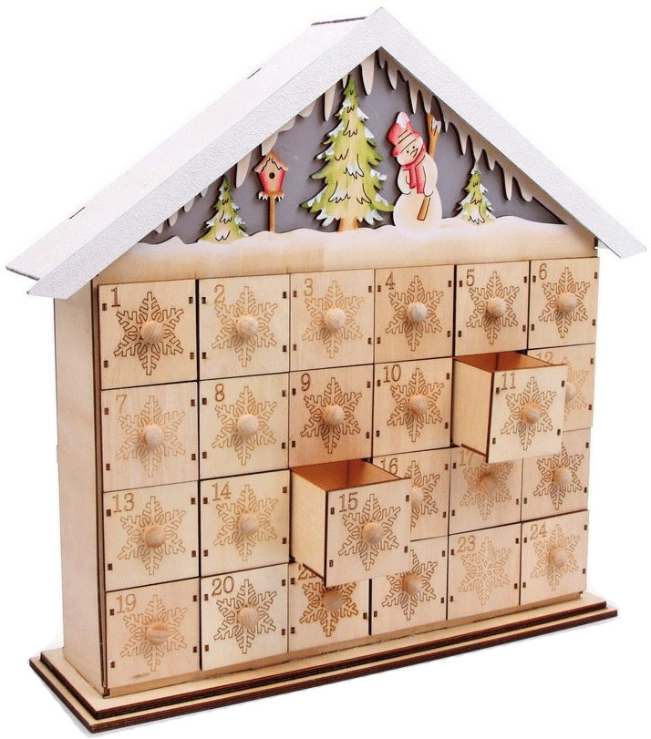 Legler Calendrier de l'Avent Bonhomme de neige
