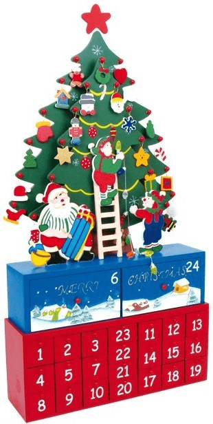 Legler Calendrier de l'Avent sapin de Noël
