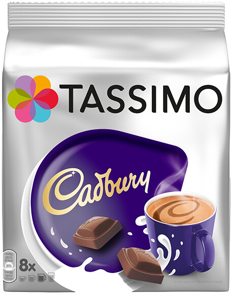 Tassimo Cadbury Hot Chocolate Drink 8 T DISCs