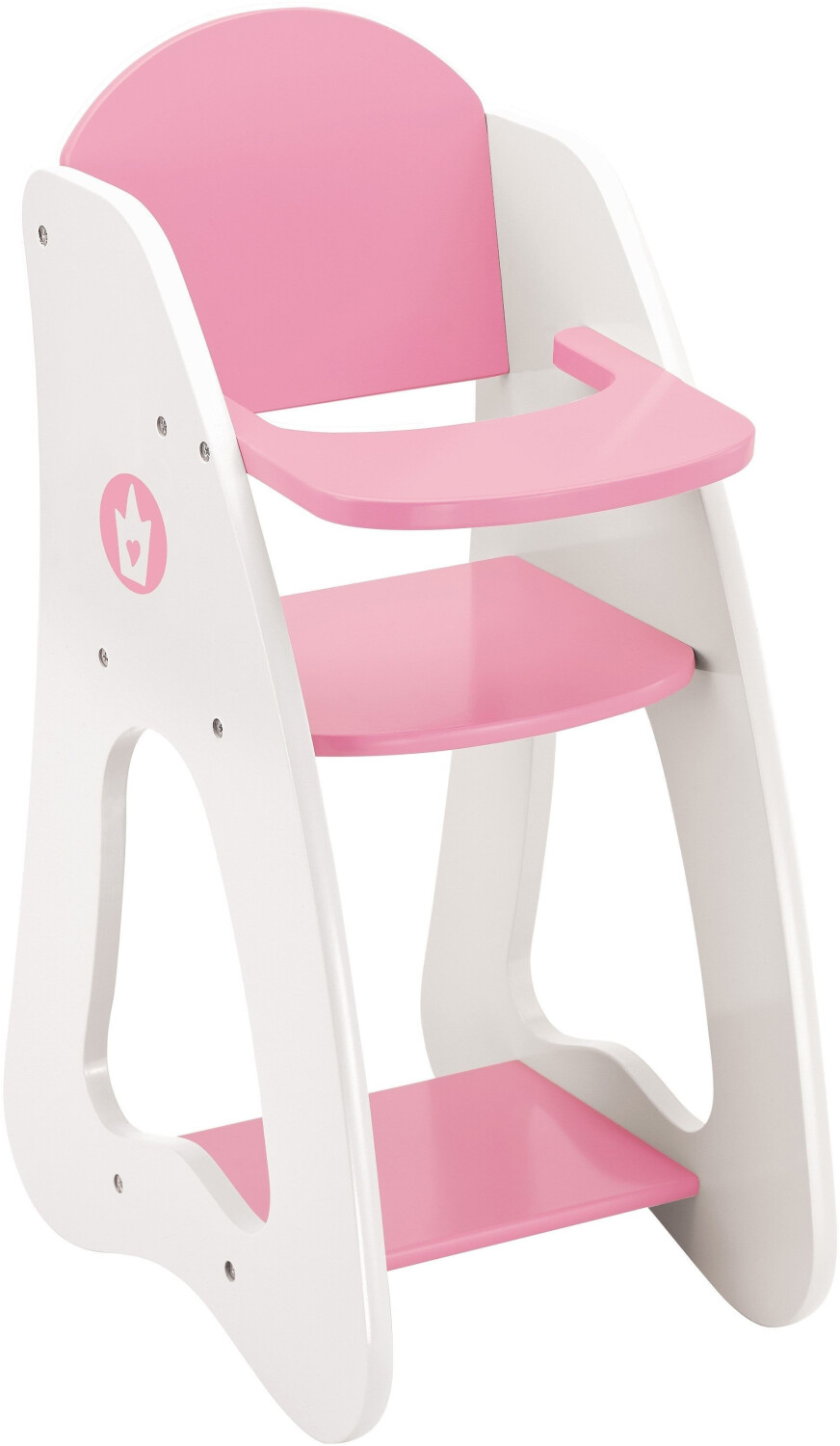 Bayer Design Chaise haute poupée motif couronne