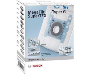SIEMENS VZ41GPlus MegaFilt 10 Premium Bolsas de Aspiradora Para Siemens Super XS Dino BOSCH Typ D E F G Typ G Supertex 