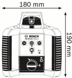 Bosch GRL 300 HVG Professional + RC1 + WM4 + LR 1G (061599404B)