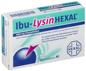 Ibu Lysin 684 mg Filmtabletten (10 Stk.) ab 1,67 € | Preisvergleich bei