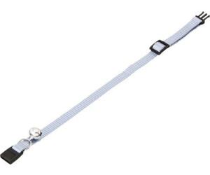 3 x Karlie Katzen Stretch Halsband mit Klettverschluss und Glocke 35cm/18mm