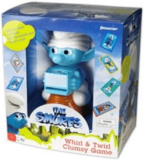 The Smurfs Whirl and Twirl Clumsy Game (anglais)
