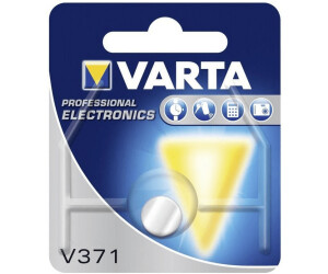 VARTA Batterien Electronics V371 Knopfzelle Uhrenbatterie 1er Pack Knopfzellen & Batterien Electronics V379 Lithium Knopfzellen SR63 1er Pack Knopfzellen 