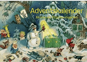 Korsch Verlag Nostalgie de l'Avent - Calendrier de travail avec 24 feuilles