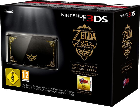 Nintendo 3DS + The Legend of Zelda: Ocarina of Time 3D