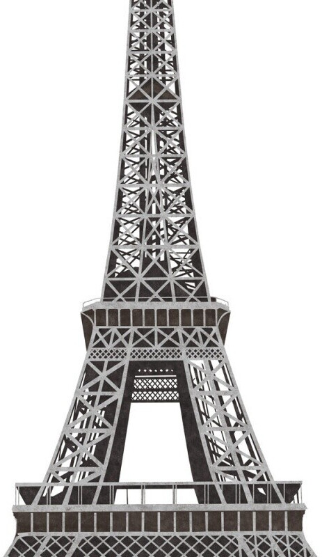 RoomMates Sticker mural Tour Eiffel