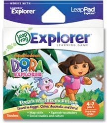 LeapFrog Leapster Explorer Game: Dora The Explorer