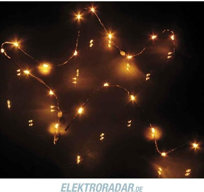 Hellum 20 Battery Operated LED Fairy Lights Yellow