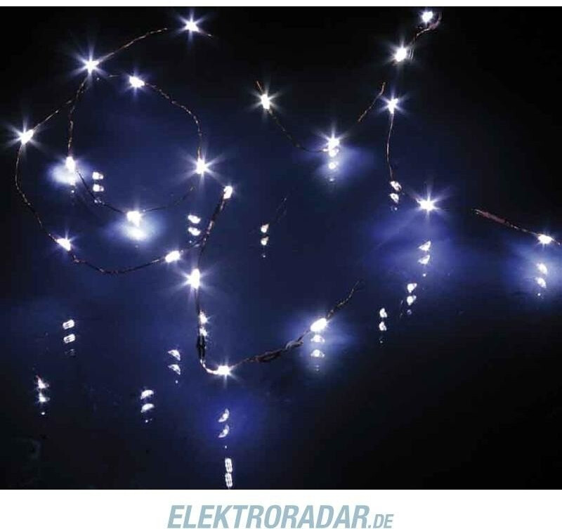 Hellum 20 Battery Operated LED Fairy Lights White