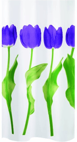 Spirella Shower Curtain Tulipa (180 x 200 cm)
