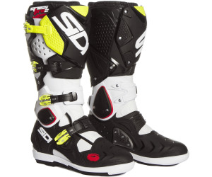 Sidi Sidi Crossfire 3 SRS Bottes de Moto 44 Noir//Gris//Jaune Fluo