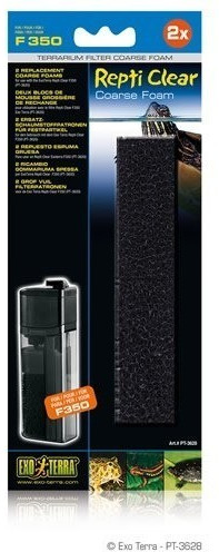 Exo Terra Mousse fine pour filtre Repti Clear F350 (PT3626)