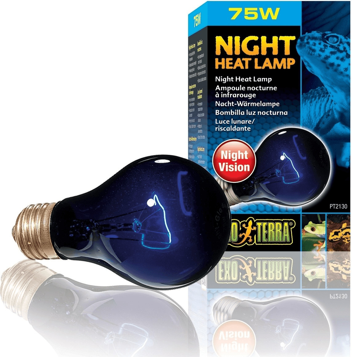 Exo Terra Night Heat Lamp A19 75 W (PT2130)