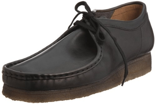 Clarks Wallabee cuir noir