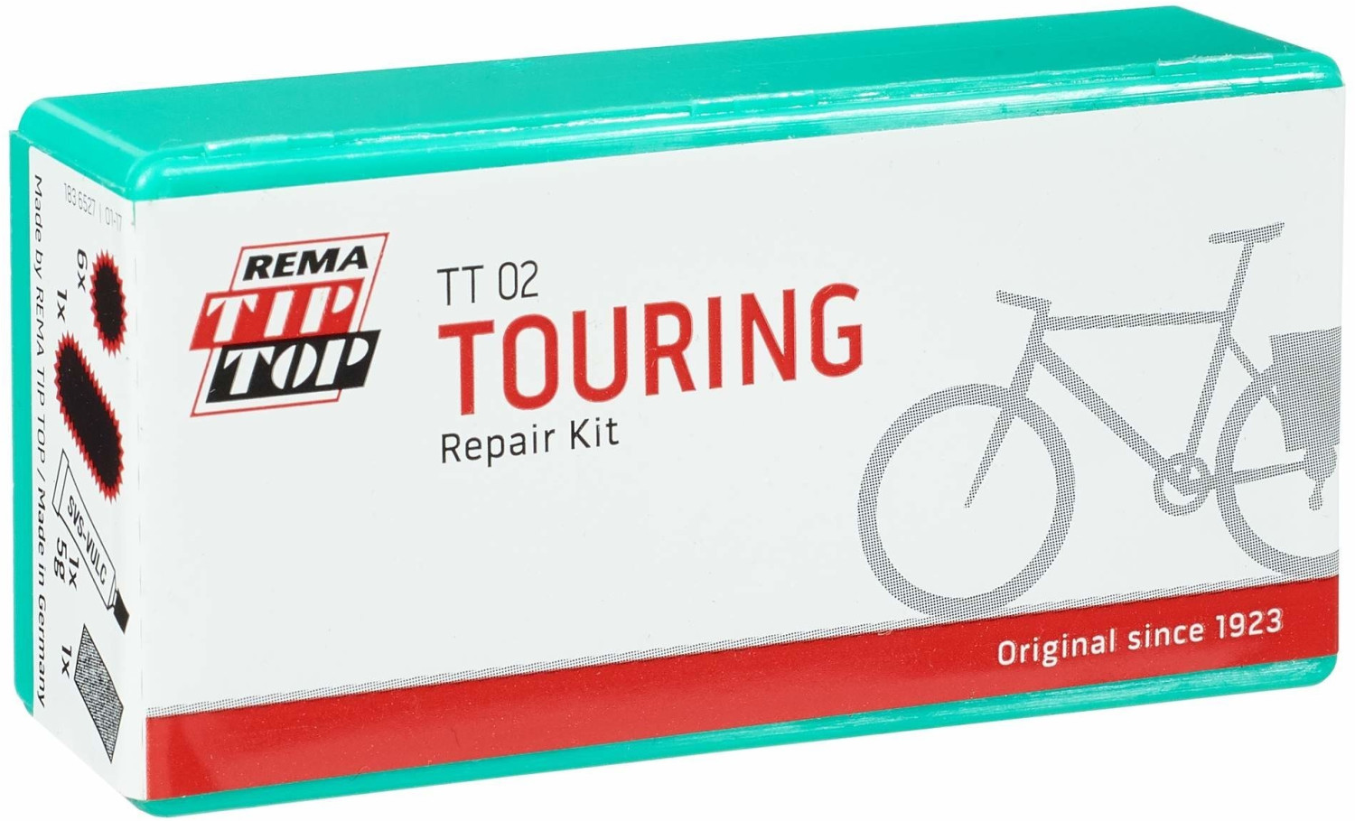 Kit de réparation de pneu de vélo - REMA TIP TOP - modèle TT02