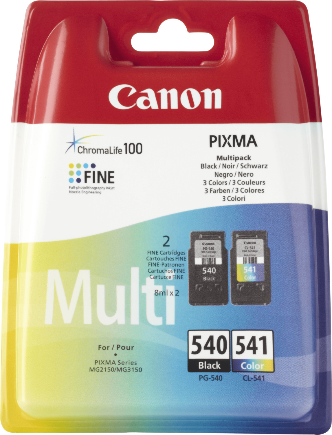 Cartouche compatible Canon pixma PG CL 540XL CL 541XL PG540 CL541 540/541  48H