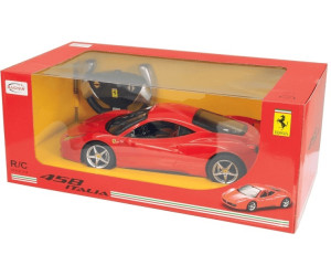 Jamara Ferrari 458 Italia 1:14 rot inklusive Fernbedienung LED-Licht Rennauto 