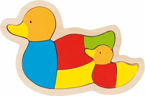 Goki Puzzle famille canard