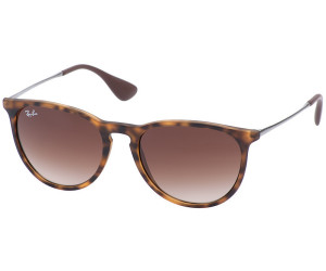 Buy Ray-Ban Erika RB4171 865/13 (havana rubber/brown gradient) from £84 ...