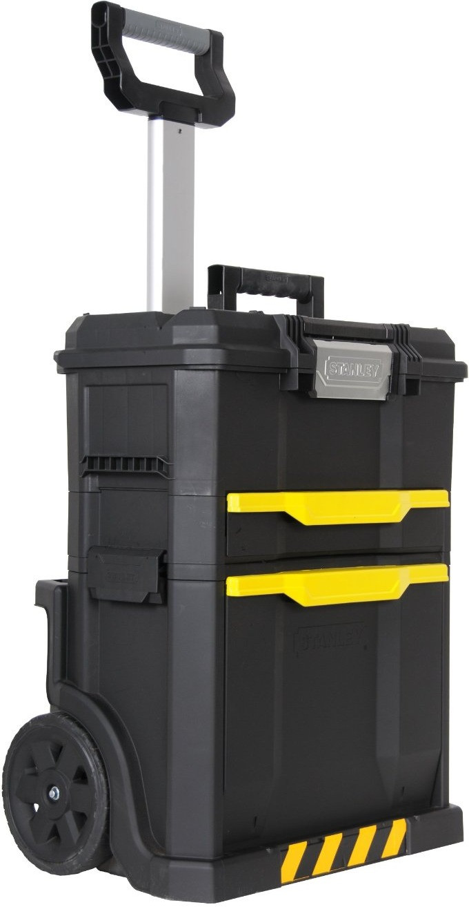 Stanley Rolling Wheeled Workshop Tool Box Stack