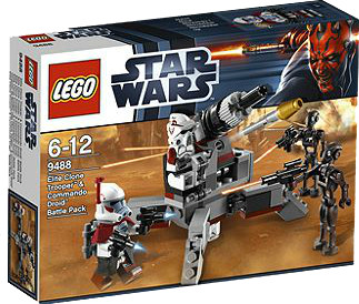 LEGO Star Wars Elite Clone Trooper & Commando Droid Battle Pack (9488)