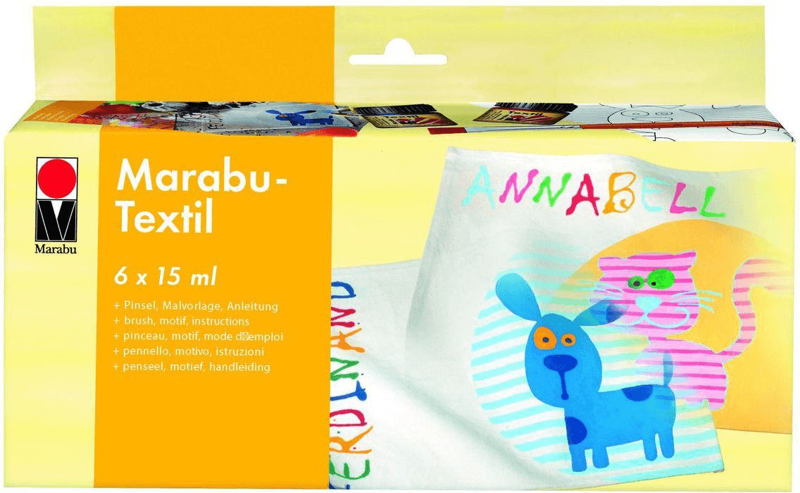 Marabu Fabric Painting - Assortment