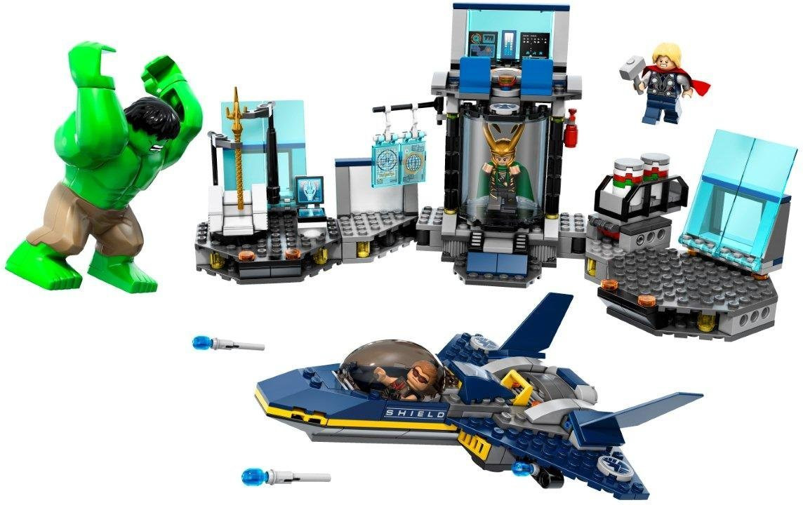 Buy LEGO Marvel Super Heroes Hulk s Helicarrier Breakout 6868