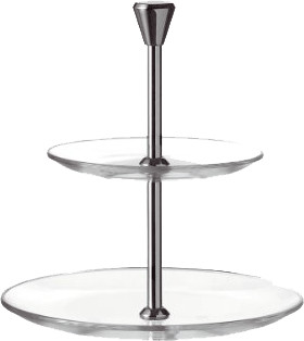 Leonardo Etagère Dinner (2 étages)