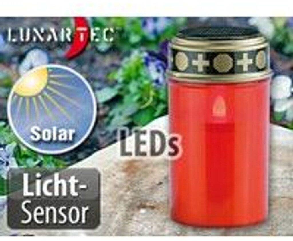Lunartec Solar-LED-Grablicht mit Dämmerungssensor ab 13,47 € (Oktober 2026)