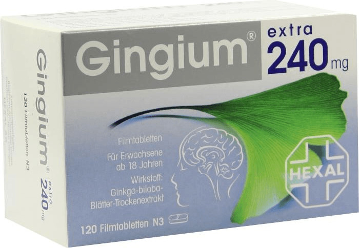 Gingium extra 240mg Filmtabletten (120 Stk.)