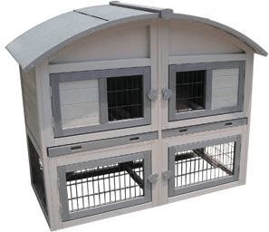 Flamingo Clapier Caravan Cottage (120 x 100 x 55 cm)