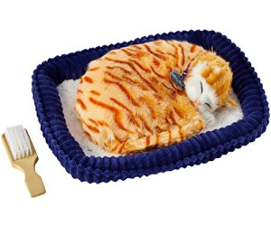 Schlafendes Kätzchen Tabby  orange  Perfect Petzzz Katze mit Atembewegung 