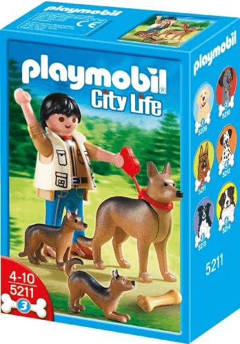 Playmobil German Shepherd Dog and Pups (5211)