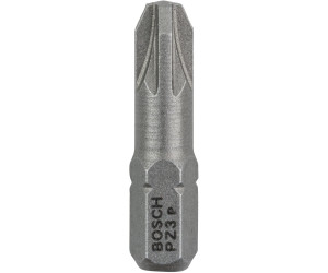Bosch 2x PZ3 x 49mm Bits extra Hart 