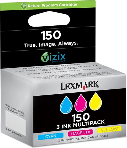 Lexmark 150 (14N1805E) couleurs