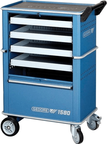 Gedore Servante d'atelier à 5 tiroirs (6627710)
