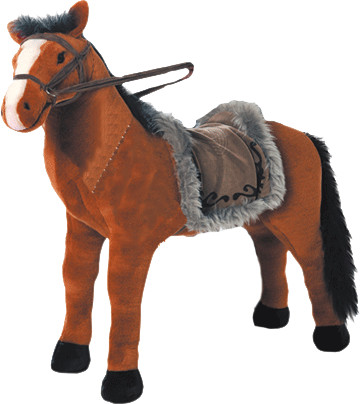 Heunec Cheval avec sons et selle 80 cm