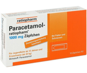 Paracetamol Suppositorien Ab 0 56 Preisvergleich Bei Idealo De
