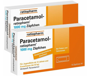 Paracetamol Suppositorien Ab 0 43 Preisvergleich Bei Idealo De