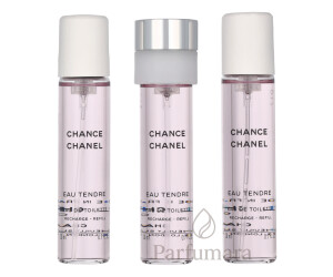 Chanel Chance Eau Tendre Twist & Spray Eau de Toilette (3 x 20ml