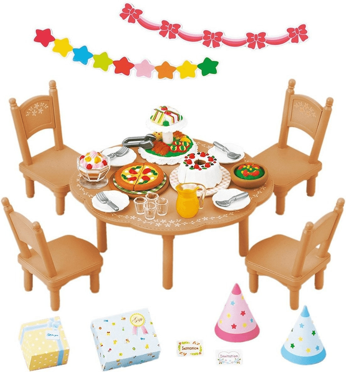 Sylvanian Families Set surprise party