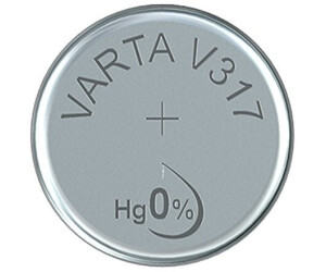 5 x Varta V317 SR62 SR516 RW326 SR516SW Uhrenbatterie Silberoxid knopfzelle 